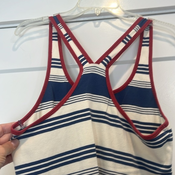 Lauren Ralph Lauren Navy and Red Striped Tank size large. - Picture 5 of 7
